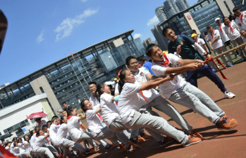 贵阳市南明区华麟学校第九届田径运动会圆满成功