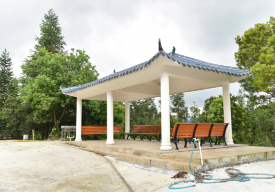 专门为来访客人修建的凉亭