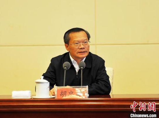 中共贵州省委常委、省委统战部部长胡忠雄出席并讲话。 张伟 摄