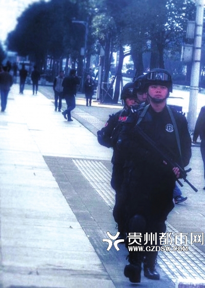 陈印在巡逻中。
