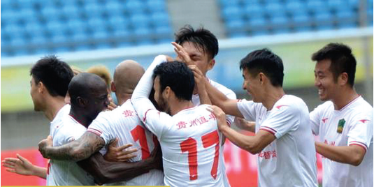 贵州智诚3:0击败青岛中能 跻身中甲前三