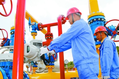 清镇市管道天然气正式开通