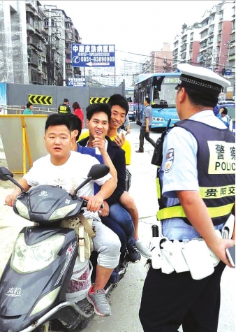 电动自行车违法全省查处34万起 不带头盔被罚