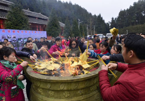 祈祷茶叶丰收
