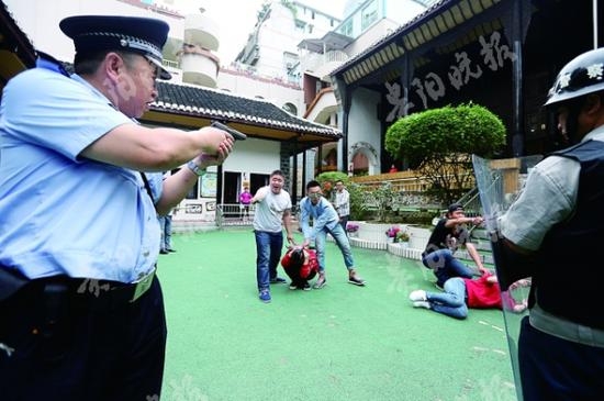 演练现场