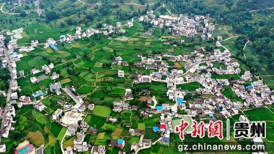 沙壩村全貌 麻占江攝