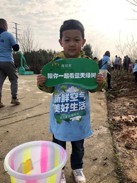 植树现场