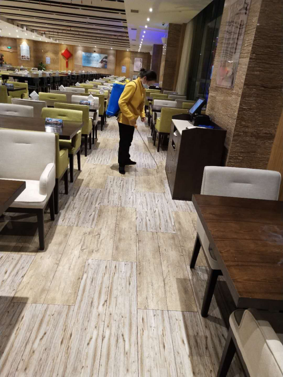 公共区域消毒