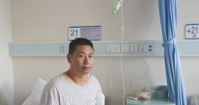 在医院的杨师傅。