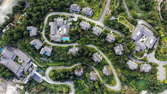 ▲石阡·佛顶山温泉小镇