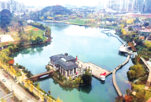 泉湖公园美景