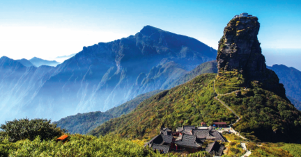 梵净山一景。