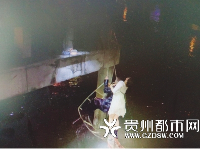 救援现场。