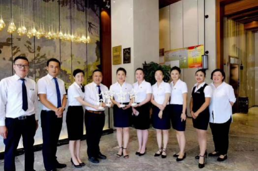 全国星际酒店评级现场——上善酒店(高新区店)喜获四星