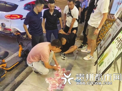 民警抓获正在销赃的犯罪嫌疑人白某