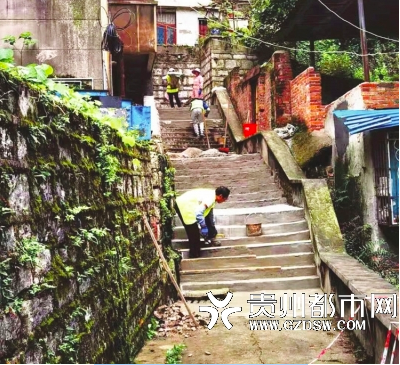 破损路面修好了,居民出行更方便