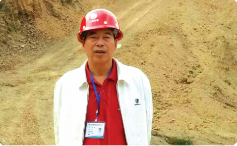 “工地诗人”石建祥。