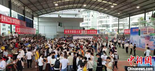 图为扶贫专项对接会现场。 韦阳慧 摄