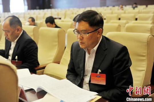 贵州留学人员联谊会(贵州欧美同学会)第一次会员代表大会21日在贵阳举行。 张伟 摄