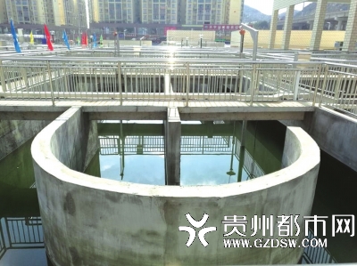 污水处理厂完成主体建设。