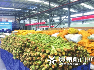 本地农产品“蓄势待发”。