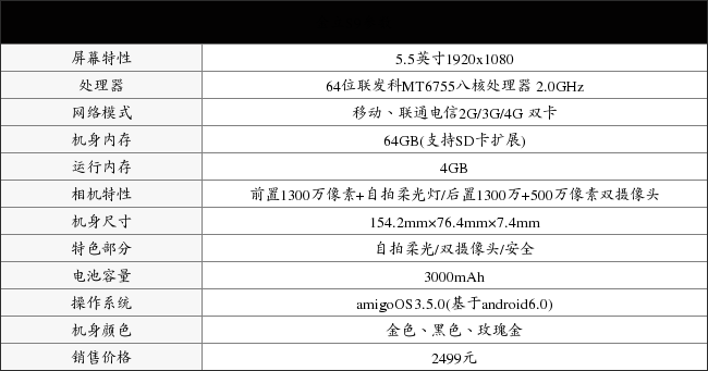 金立双摄安全手机S9评测