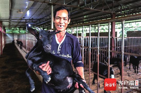 海南脱贫攻坚成效显著,群众幸福感持续增强。图为部分市县脱贫致富群众群像。