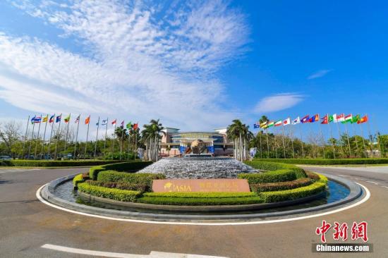资料图:博鳌亚洲论坛国际会议中心。 中新社记者 骆云飞 摄