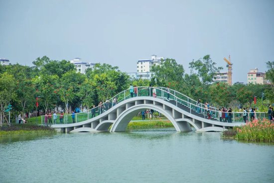 福民公园。东方市融媒体中心 摄
