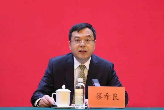 集团党委副书记、总裁蔡希良作经营管理工作报告