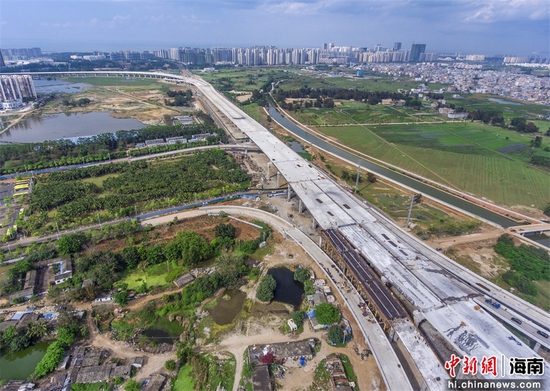 G15沈海高速海口段项目力争2022年底通车 - 第2张 - 自贸港在线 G15沈海高速海口段项目力争2022年底通车 - 第2张