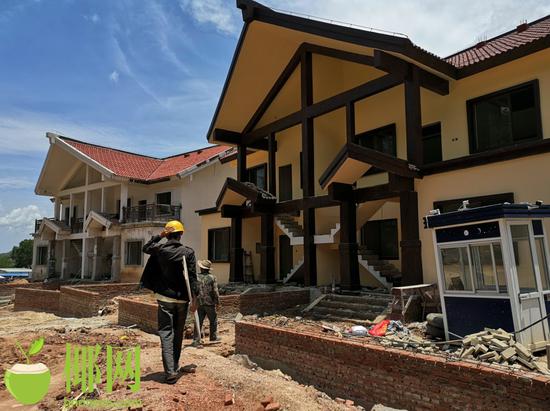 装修中的安置房