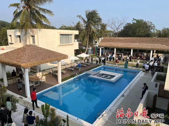 万宁日月湾田新村的一处民墅&nbsp; &nbsp;海南日报记者张惠宁 摄