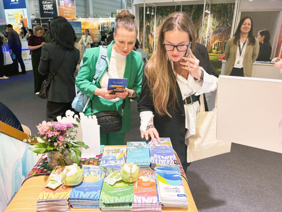 海南展台吸引旅行商驻足