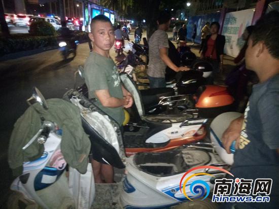 电动车电池被盗。