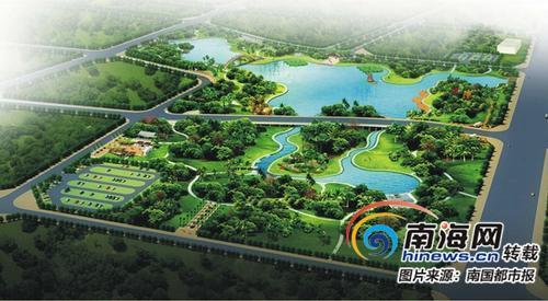 海口海秀公园效果图