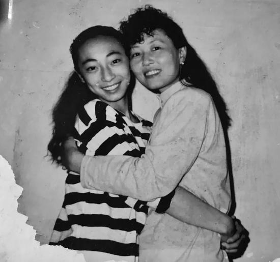 1992 西安 段妮和妈妈