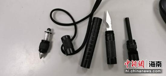  多功能钓鱼打火棒 陈璐供图