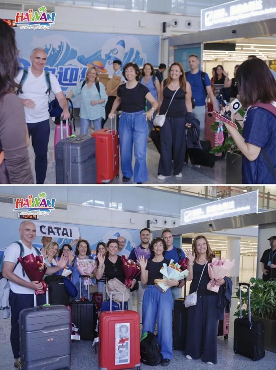 西班牙旅行商考察团搭乘海南航空首航航班顺利抵达海口