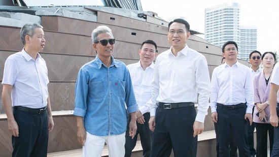 2月26日，东方市委书记李爱华调研2026年海南“三月三”主会场各项活动筹备进展情况。东方市融媒体中心供图