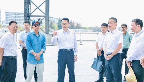 　　3月18日，李爱华调研2026年“海南三月三·山海同心圆”主会场活动筹备进展情况。东方市融媒体中心 摄