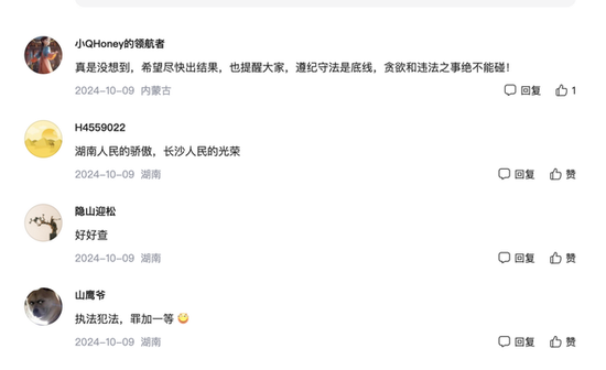 网友评论留言截图