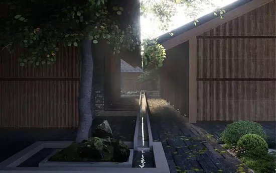 ●庭院设计效果图 / 图片由Increments Studio提供