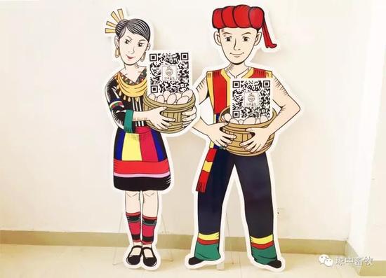 请在冬交会找到这两个阿哥和阿妹合影
