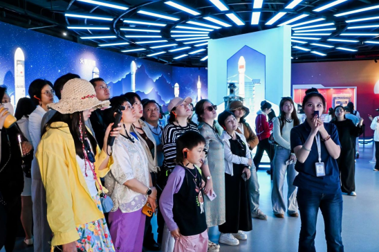 参会嘉宾深度探访文昌航天研学旅游资源。
