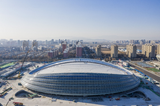 北京城建集团作品:冬季奥运会主场馆——国家速滑馆(冰丝带)
