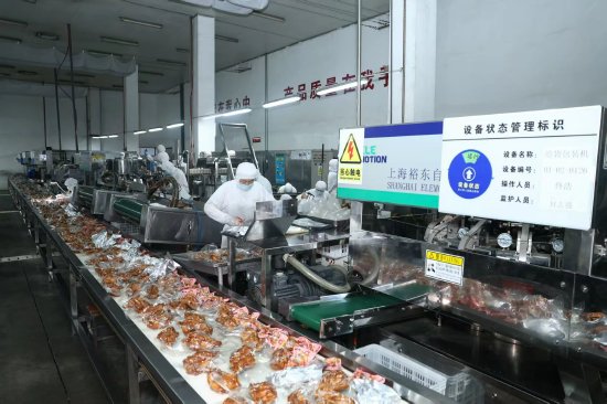 德州扒鸡现代化生产流水线