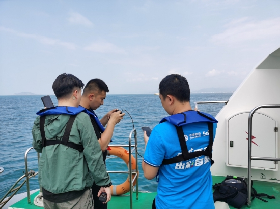 完成一个海面通信测试并非几日之功