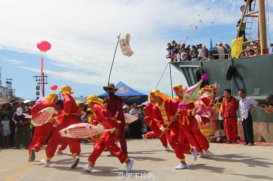 潭门祭海仪式活动