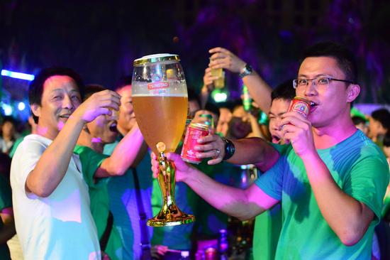 精彩海口青岛啤酒节现场